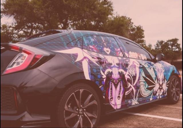 Transform Your Ride with Custom Anime Car Side Wraps from Xpressskins