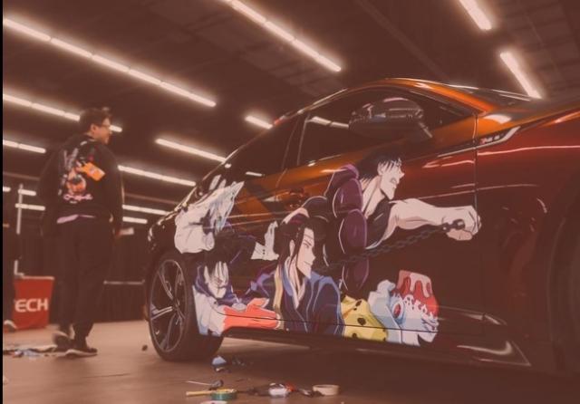Express Your Style with Custom Anime Car Side Wraps by Xpressskins